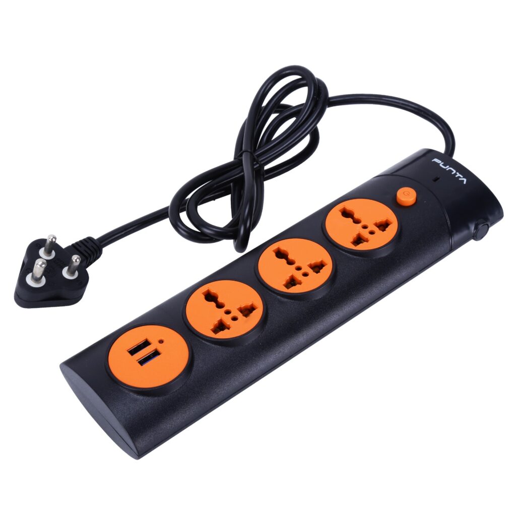 Power Strip with USB Charging Ports Puntaglobal